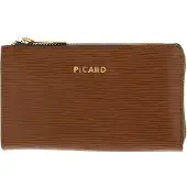 PICARD Leren portemonnee Calais 1 Wallet Cognac Lichtbruin
