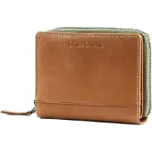 Bruno Banani portemonnee Wallet Zip With Flap Cognac Lichtbruin