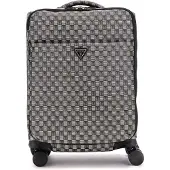 GUESS trolley Follie 18 In 8-Wheeler Black Logo zwart 52cm