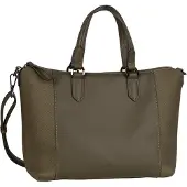 Gabor schoudertas shopper Wanda Zip Shopper Khaki olijfgroen