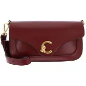 Coccinelle Leren schoudertas C-Me Calf Shoulder Bag Ribes (rood)paars