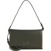 Liu Jo schoudertas Caliwen ECS Crossbody Bag East / West Anthracite Metallic antraciet