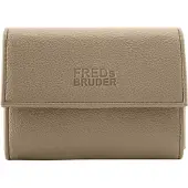 Fredsbruder portemonnee Bestie Wallet With Lock Taupe