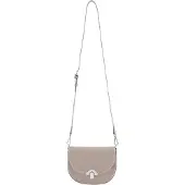 Seidenfelt Manufaktur schoudertas Grenaa Saddle Bag Grey Taupe