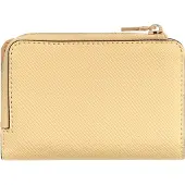 GUESS portemonnee Serenova SLG Zip Around Card Case Yellow Lichtgeel