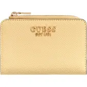 GUESS portemonnee Serenova SLG Zip Around Card Case Yellow Lichtgeel