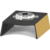 Bosch Professional - Profielschuurplateau - Starlock AUZ 70 G - 70 mm - Voor multifunctioneel gereedschap