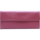 Esquire Leren Portemonnee Deer Ladies Purse Red Donkerrood