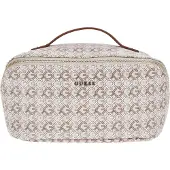 GUESS Cosmetische tas Make Up Case Beige Multi Veelkleurig