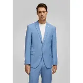 HECHTER PARIS regular fit colbert van scheerwolmix
