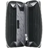 Esquire portemonnee New Silk Wallet Black zwart