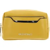 Valentino Toilettas Chamonix Re Soft Cosmetic Case Senape Mosterdgeel