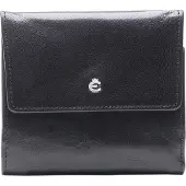 Esquire weense doos portemonnee Toscana Leather Wallet Black zwart