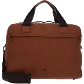 PICARD Leren Reistas Casual Duffle Bag Cognac Lichtbruin