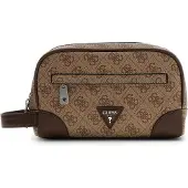 GUESS toilettas Milano Small Necessaire Beige / Cognac Lichtbruin