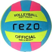 Syfax Volleybal, REZO-model, tweekleurig contrast, robuust en lichtgewicht