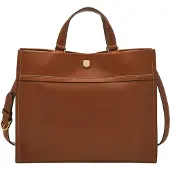 Fossil Shopper Schoudertas Gemma Tote Bag Brown Bruine