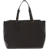 Coccinelle Leren Schoudertas Handtas Lea Handbag Bark Donkergroen