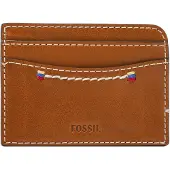 Fossil Kaarthouder Tremont Card Case Cognac Bruine