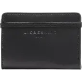 Liebeskind berlin Leren Kaarthoes Paper Bag Carter Cardholder Black Zwart