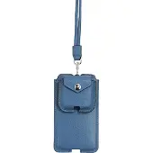 Esprit Leren Telefoontasje Brooke Phone Bag Light Blue Blauw