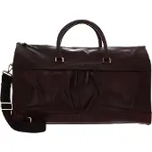 Saddler Reistas Schoudertas Orlando Weekend Bag Dark Brown Donkerbruin