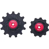 BBB Rollerboys Ceramic Shimano Grx Derailleurwieltjes Set Voor Fietsen Zilver 11-13t