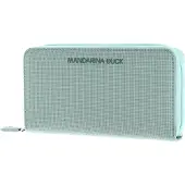 Mandarina Duck Portemonnee MD20 Zip Wallet Iceberg Green Mintgroen