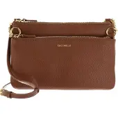 Coccinelle Leren schoudertas Yvonne Mini Bag Cognac bruine