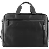 Jost Business tas met laptopvak Balling Business Bag Black Zwart