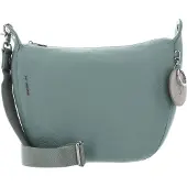 Mandarina Duck Leren Schoudertas Mellow Leather Crossover Iceberg Green Mintgroen