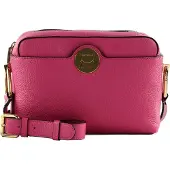 Coccinelle Leren Schoudertas Liya Crossbody Bag New Fucsia / Sang Paars
