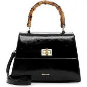 Tamaris schoudertas handtas TAS Kristine Handbag with Flap Black zwart
