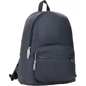 Valentino laptop rugzak rugzak met laptopvak Landon Backpack Blu donkerblauw