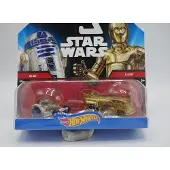 Mattel Star wars auto r2-d2 samen met c-3po