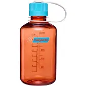 Nalgene - Narrow-Mouth Bottle - drinkfles - waterfles - 500ml - Flame w/Blue Atoll Sustain NIEUW!