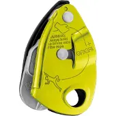 Petzl - Zekerapparaten - Grigri+ Yellow voor Unisex van Aluminium - Groen