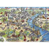 Gibsons London Landmarks, 1000 stukjes