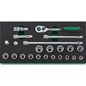 Stahlwille TCS 3/8 ZOLL 456/16/7 QR 96830370 Dopsleutelset