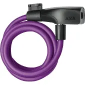 Axa Spiraalkabelslot Resolute 120cm Ø8mm Paars