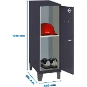 Simonlocker Montadas Dism.mini+ban+pie Locker 1015x400x500 Mm