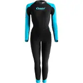 Cressi Karua Woman Long Sleeve Neoprene Wetsuit 3-2 Mm Zwart S Vrouw