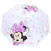 Disney Rainy Days Paraplu - Roze / Transparant - 60 x 71 x 71 cm - Kinderparaplu