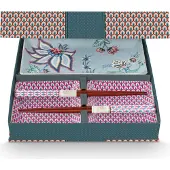 Pip studio Sushi Giftset Oriental Flower Festival Square Blue