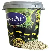 Lyra 10 kg Cardi Seed in een bak van 30 liter