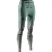 X-Bionic Women's Invent FX Pants - Thermoregulatie, Performance Boost, 3D Bionic Sphere System, RETINA Ultra-High Resolution - Ideaal voor Wintersport & Outdoor- Sage Green/Light Grey/Optical White, L