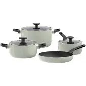 Berghoff Pannenset Antikleef Leo Recycled Sage (7-delig)