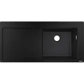 Hansgrohe - Inbouwspoelbak graniet S514-F450, zwart grafiet 43314170
