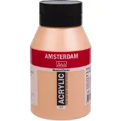 Amsterdam Acrylverf - Napelsgeel Rood 224 - - 1000ml