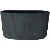 HS Potterie Pot Ovaal Avion Antraciet L37 x D14 x H20